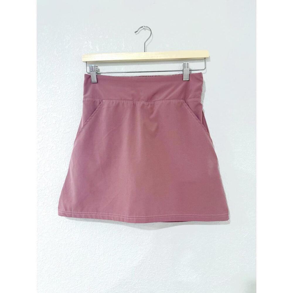 embracelife18 Athleisure Womens Skort Pink Pockets Stretch Activewear Size Small
